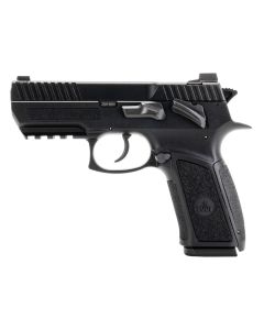 IWI US J941PSL9II Jericho 941 Enhanced 9mm Luger Caliber with 3.80" Barrel, 16+1 Capacity, Overall Black Finish, Picatinny Rail Frame, Serrated Steel Slide &amp; Polymer Grip