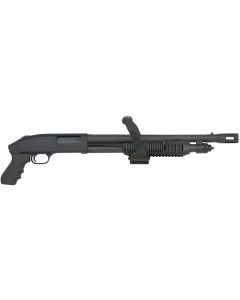 Mossberg 50692 590 Chainsaw 12 Gauge 5+1 3" 18.50" Stand-Off Barrel, Matte Blued Metal Finish, Synthetic Pistol Grip Stock, Railed Forend, Removeable Top Handle