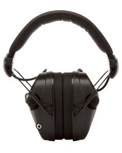 Pyramex VGPME20 Venture Gear Sentinel Muff Polymer 26 dB Over the Head Black Adult 1 Pair