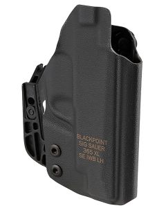 Sig Sauer HOL365XLAPXLH TacticalIWB Black Polymer Belt Clip Fits Sig P365XL Left Hand