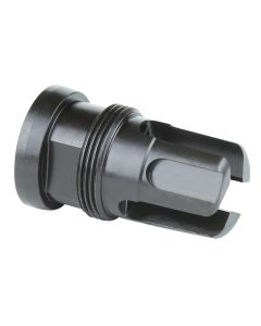 Griffin Armament TMMFH1228 Minimalist Taper Mount Flash Suppressor Black 17-4 Stainless Steel with 1/2"-28 tpi Threads, 1.80" OAL &amp; 1.07" Diameter for 5.56x45mm NATO