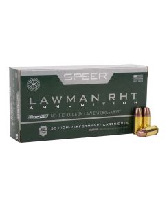 Speer 53365 Lawman Training RHT 9mmLuger 100gr SinterFire Frangible 50 Per Box/20 Case