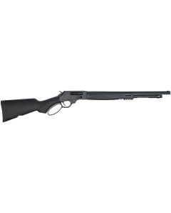Henry H018X410 Lever X Model 410 Gauge with 19.80" Barrel, 2.5" Chamber, 5+1 Capacity, Blued Metal Finish &amp; Black Synthetic Stock Ambidextrous Hand (Full Size)