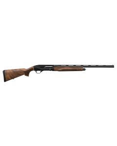 Retay USA GORPLBLK26 Gordion Upland Inertia Plus 12 Gauge with 26" Deep Bore Drilled Barrel, 3" Chamber, 4+1 Capacity, Polished Jet Black Metal Finish &amp; Turkish Walnut Stock Right Hand (Full Size)