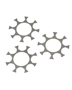 Ruger 90719 Moon Clip Full Ruger Super GP100 9mm Luger 8rdStainless Steel 3 Per Pack