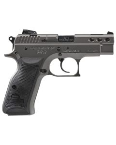 SAR USA P8SST P8SCompact Frame 9mm Luger 17+1 3.80" Black Ported Steel Barrel, Stainless Steel Ported/Serrated Slide, Steel Frame w/Beavertail, Black Polymer Grip, Right Hand