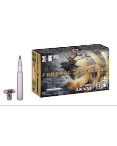 Federal P3006TA1 Premium Terminal Ascent 30-06Springfield 175gr 20 Per Box/10 Case