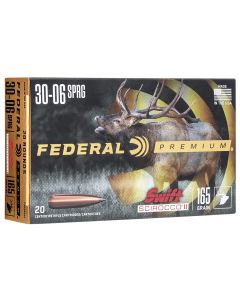 Federal P3006SS1 Premium30-06Springfield 165gr Swift Scirocco II 20 Per Box/10 Case