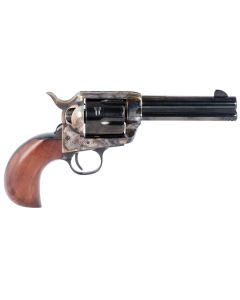 Taylors &amp; Company 200069 1873 Cattleman 357 Mag Caliber with 4.75" Blued Finish Barrel, 6rd Capacity Blued Finish Cylinder, Color Case Hardened Finish Steel Frame &amp; Birdshead Walnut Grip