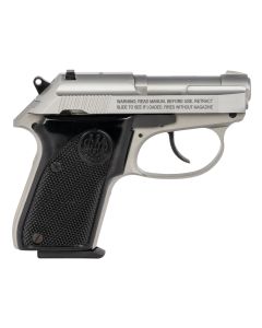 Beretta USA J320500CA TomcatMicro-Compact Frame 32 ACP 7+1, 2.40" Blued Steel Tip-Up Barrel, Satin Stainless Steel Slide, Satin Aluminum Frame