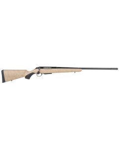Tikka JRTXRT340 T3x Lite 270 WSM 3+1 24.30" Fluted/Threaded, Black Barrel/Rec, Black Webbed Tan Roughtech Synthetic Stock, Interchangeable Grip, Muzzle Brake