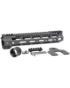 Midwest Industries MICRLW105 Combat Lightweight AR-15 Black Hardcoat Anodized Aluminum/Polymer 10.50" Picatinny/M-LOK