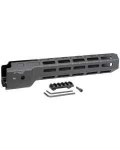 Midwest Industries MICRPC9 CombatRuger PC9 M-Lok Handguard Black Hardcoat Anodized 6061-T6 Aluminum 12"