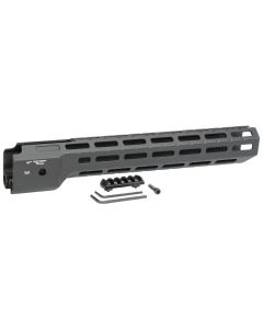 Midwest Industries MICRPC9X CombatRuger PC9 M-Lok Handguard Black Hardcoat Anodized 6061-T6 Aluminum 14"