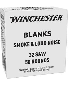 Winchester Ammo 32BL2PW Super X Blank 32S&amp;W 50 Per Box/100 Case