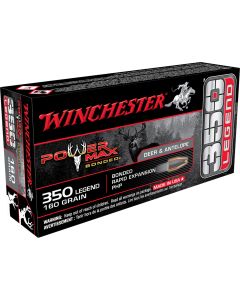 Winchester Ammo X3501BP Power Max Bonded350Legend 160gr Bonded Rapid Expansion PHP 20 Per Box/10 Case