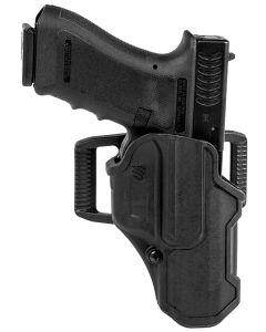 Blackhawk 410703BKR T-Series L2C Non-Light Bearing OWB Black Polymer Belt Slide Fits Colt 1911 w/wo Rail Right Hand