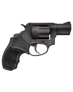 Taurus 2942021 94222 LR 8rd 2" Barrel, Overall Matte Black Finish Steel &amp; Finger Grooved Black Polymer Grip