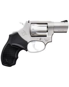 Taurus 2942M029 94222 WMR 8rd 2" Barrel, Overall Matte Finish Stainless Steel &amp; Finger Grooved Black Polymer Grip