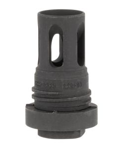 Yankee Hill 431528A Mini QD Flash Hider Black Phosphate Steel with 1/2"-28 tpi Threads &amp; 2.13" OAL for 5.56x45mm NATO AR-Platform