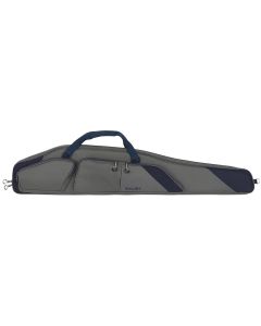 Allen 64250 Kenosha Rifle Case 50" Gray Endura w/Indigo Trim, Foam Padding, Gusseted Accessory Pockets, Lockable Zippers &amp; Adjustable Sling