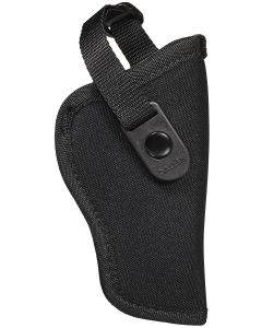 Allen 44801 CortezSize 01 OWB Style Black Polyester, Adjustable Strap &amp; Belt Loop Mount Type fits 3-4" Barrel Medium Autos Right Hand