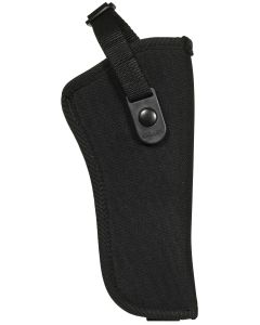 Allen 44818 CortezSize 18 OWB Style Black Polyester, Adjustable Strap &amp; Belt Loop Mount Type fits 6" Barrel DA Revolver with Full Lug Right Hand