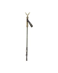 Allen 21447 Axial EZ-Stik Shooting Stick Monopod made of Matte Beetle Green Aluminum with Rubber Foot, Push Button Auto Slide Action, Post Attachment System &amp; 29-61" Vertical Adjustment