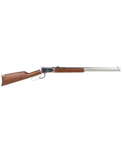 Rossi 923572493 R9238 Special +P or 357 Mag Caliber with 12+1 Capacity, 24" Octagon Barrel, Polished Stainless Metal Finish &amp; Brazilian Hardwood Stock, Right Hand (Full Size)