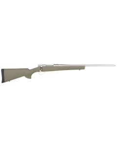 Howa HGR72513 M1500 Hogue Full Size 6.5 Creedmoor 5+1 22" Stainless Steel Threaded Barrel, Drilled &amp; Tapped Stainless Steel Receiver, Hogue OverMolded OD Green Synthetic Stock, Right Hand