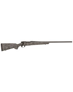 Howa HHS45531 M1500 HS Precision 6.5 PRC 3+1 24" Threaded Barrel, Black Steel Receiver, Gray w/Black Webbing HS Precision Synthetic Stock