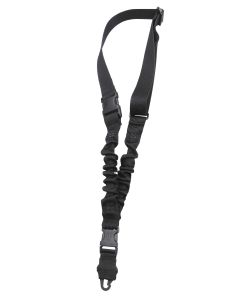 Tacshield T6010BK Shock Sling Black Webbing Single-Point Rifle/Shotgun