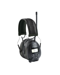 Walker's GWPRDOM AM/FM Digital Muff Polymer 25 dB Over the Head Black
