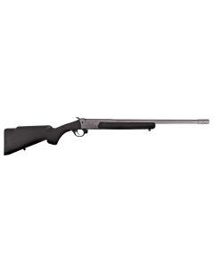 Traditions CR451130T Outfitter G3 Full Size 450 Bushmaster 1rd 22" Stainless Cerakote Fluted Threaded Barrel, Drilled &amp; Tapped Steel Receiver, Fixed Black Synthetic Stock, Right Hand