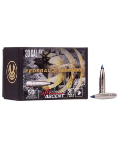 Federal PB308TA2 Premium Terminal Ascent Component 30Cal 200gr 50 Per Box/4 Case