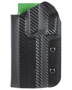 Uncle Mike's 54RNC74BGL Range/Competition Holster OWB Black/Green Boltaron Belt Slide Fits Sig X5 Left Hand