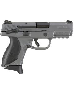 Ruger 8650 American Pistol Compact 45 ACP 3.75" 7+1 Gray Cerakote Gray Cerakote Stainless Steel Slide Black Wraparound Ergonomic Grip Manual Safety