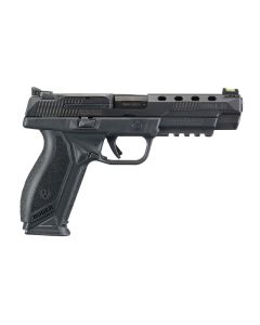 Ruger 8672 American Pistol Competition 9mm Luger 5" Barrel 17+1, Drilled &amp; Tapped Black Nitride Stainless Steel Slide, MIL-STD-1913 Picatinny Mounting Frame, Integrated Trigger Safety, Optics Ready