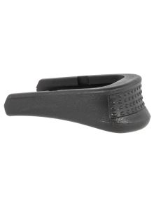 Pearce Grip PG48 Grip Extensionmade of Polymer with Texture Black Finish &amp; 5/8" Gripping Surface for 9mm Luger Glock 43X, 48