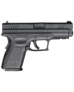 Springfield Armory XD9645 XD *CA Compliant Compact Frame 45 ACP 10+1, 4" Black Melonite Steel Barrel, Black Melonite Serrated Steel Slide, Black Polymer Frame w/Picatinny Rail