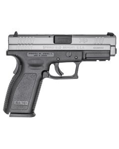 Springfield Armory XD9301 XD Service *CA Compliant 9mm Luger 10+1 4" Black Melonite Steel Barrel, Serrated Stainless Steel Slide, Black Polymer Frame w/Picatinny Rail