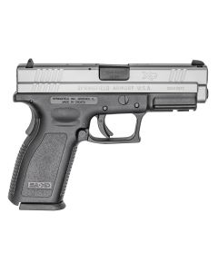 Springfield Armory XD9302 XD Service *CA Compliant 40 S&amp;W 10+1 4" Black Melonite Steel Barrel, Serrated Stainless Steel Slide, Black Polymer Frame w/Picatinny Rail