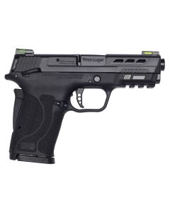 Smith &amp; Wesson 13223 Performance Center M&amp;P Shield EZ M2.0 9mm Luger 3.83" 8+1 Matte Black Black Armornite Stainless Steel Ported Slide Black Polymer Grip