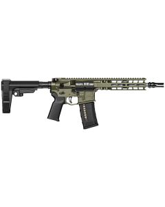 Radian Weapons R0505 Model 1 Pistol 300 Blackout 30+1 9", OD Green Billet Rec/M-Lok Handguard, Smooth Buffer Tube (No Brace), Magpul Grip, Ambi Controls, Dead Air QD Flash Hider, Adj. Trigger