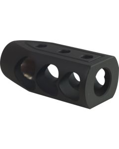 Timber Creek Outdoors 50BEOHBBLC Muzzle BrakeBlack Cerakote with 49/64-20 tpi Threads for 50 Beowulf AR-Platform