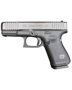 Glock PA235S201 G23 Gen5 Compact 40 S&amp;W4.02" Glock Marksman Barrel 10+1, Black Frame &amp; nDLC Slide, Modular Backstrap, Ambidextrous Slide Stop, Safe Action Trigger