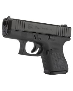 Glock PA275S201 G27 Gen5 Sub-Compact 40 S&amp;W 9+1 3.43" Black GMB Barrel, Black nDLC Serrated Slide, Black Polymer Frame, Black Textured w/Interchangeable Backstrap Grip, Ambidextrous