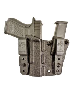 DeSantis Gunhide 160KA8BZ0 Hidden TruthAIWB Black Kydex Belt Clip Fits Glock 43/43X Right Hand