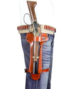 DeSantis Gunhide 181TJ01Z0 Mare's LegLeg Tan Leather Fits Heritage Mare's Leg 22LR/22 Mag Ambidextrous