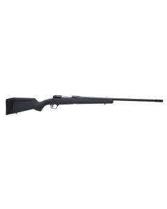 Savage Arms 57495 110 Long Range Hunter Full Size 300 PRC 5+1 26" Matte Black Threaded Barrel, Matte Black Drilled &amp; Tapped Carbon Steel Receiver, Adj AccuStock Matte Gray Synthetic Stock, Right Hand